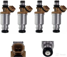 img 4 attached to Injectors 93 97 Toyota Corolla 23209 16150