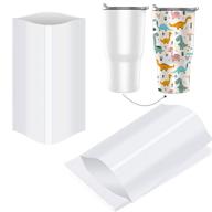 sublimation shrink sleeves white tumblers packaging & shipping supplies ~ industrial shrink wrap supplies logo