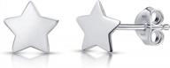 women's 925 sterling silver celestial stud earrings by amberta logo