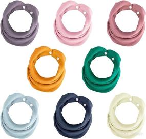 img 4 attached to Bandana Multi Use Infinity Absorbent Adjustable Feeding