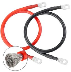 img 4 attached to Screwish Battery Cables Silicone Inverter Car Electronics & Accessories