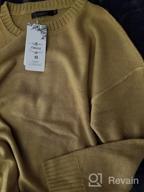 img 1 attached to Stay Stylish & Comfy With YIBOCK Women'S Loose Knit Pullover Sweater Jumper Tops review by John Ford