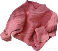 👶 grnshts baby girls knit sweater with loose long sleeves логотип