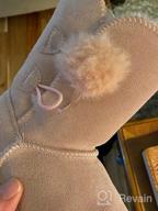 img 1 attached to Warm and Cozy Winter Sheepskin Fur Boots for Boys & Girls by DREAM PAIRS review by Terry Keown
