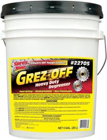 img 1 attached to 🔥 Effective Heavy Duty Degreaser: Spray Nine 22705 Grez-Off - 5 Gallon Size