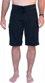 img 3 attached to Men'S Fisherman Short With Tool Pocket - Maui Rippers Mahi Mahi Print
