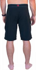 img 2 attached to Men'S Fisherman Short With Tool Pocket - Maui Rippers Mahi Mahi Print