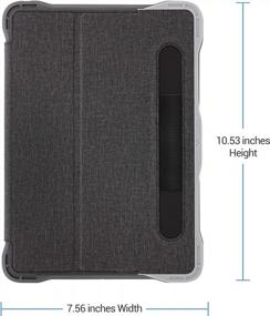 img 3 attached to Brenthaven Edge Folio III Protective Case For Apple IPad 10.2 9Th, 8Th And 7Th Gen (2021) - Durable Impact & Compression Protection For Business, Commercial & Office Use.