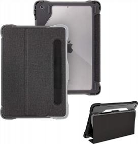 img 4 attached to Brenthaven Edge Folio III Protective Case For Apple IPad 10.2 9Th, 8Th And 7Th Gen (2021) - Durable Impact & Compression Protection For Business, Commercial & Office Use.