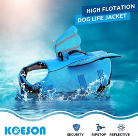 img 3 attached to KOESON Ripstop Swimming Buoyancy Flotation Dogs