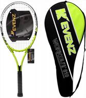 теннисная ракетка kevenz для взрослых, теннисная ракетка из углеродного волокна с сумкой для переноски, легкая и ударопрочная логотип