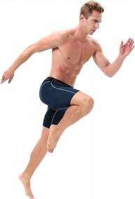 img 1 attached to Stay Cool And Comfortable With Roadbox Men'S Compression Shorts For Workouts And Running - 3 Pack