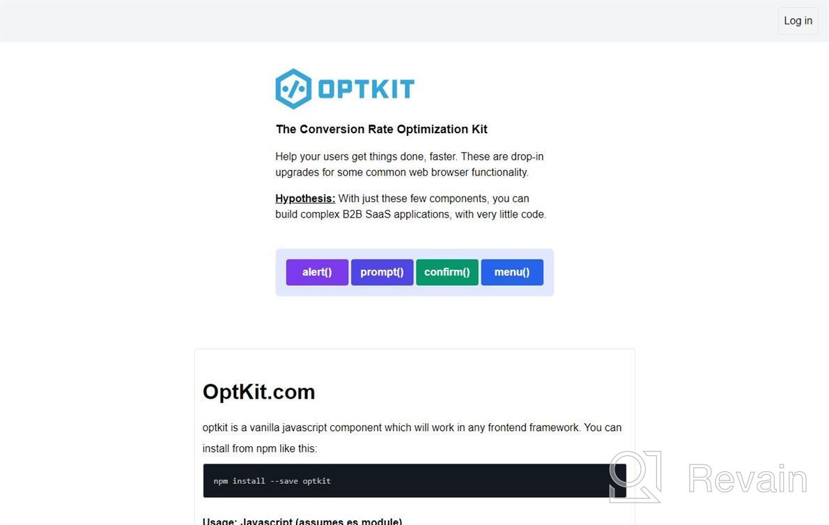 картинка 1 прикреплена к отзыву OptKit: The Conversion Rate Optimization Kit от Adam Quintana