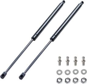 img 4 attached to 🚗 Premium Gas Spring Shocks Struts Lift Support - 17" 35Lbs/156N for Truck Toppers, Camper Shells, and Truck Caps