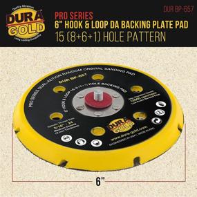 img 3 attached to Dura Gold Backing Plate Pattern Dustless Car Care