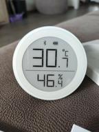 img 2 attached to Xiaomi Clear Grass temperature and humidity sensor (CGG1), white review by Jnis Zels ᠌