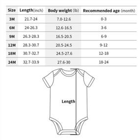 img 3 attached to Rocksir Funny Slogan Super Soft Cotton Comfy Baby Short Sleeve Bodysuit (Dad1, 3M)