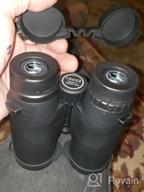 img 1 attached to Professional Compact 10X42 Binoculars For Adults With Superior Clarity And Bright Range Of View For Bird Watching, Hunting, And Stargazing - Includes Case, Strap, And Warranty By BEBANG review by Marvin Breezy