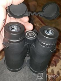 img 5 attached to Professional Compact 10X42 Binoculars For Adults With Superior Clarity And Bright Range Of View For Bird Watching, Hunting, And Stargazing - Includes Case, Strap, And Warranty By BEBANG