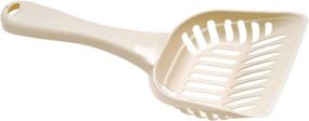 img 2 attached to 🐱 Petmate Litter Scoop for Cats: Large Size & Bleached Linen - Efficient and Practical