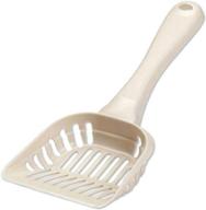 🐱 petmate litter scoop for cats: large size & bleached linen - efficient and practical logo