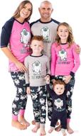 👨 family pajama sets for adults, kids, and infants - matching yeti for bed pajamas by lazy one logo