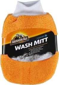 img 1 attached to Armor All Microfiber Car Wash Mitt: Top-Rated Car Wash Supplies for Cars, Trucks, and Motorcycles