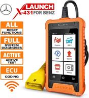 🚀 2022 version launch creader elite benz all system diagnostic code reader - mercedes benz obd2 scanner with bi-directional scan tool, ecu coding, all reset function, abs bleeding, epb, bms, tpms reset, auto vin logo