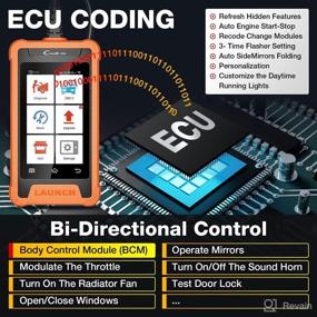 img 1 attached to 🚀 2022 Version LAUNCH Creader Elite Benz All System Diagnostic Code Reader - Mercedes Benz OBD2 Scanner with Bi-Directional Scan Tool, ECU Coding, All Reset Function, ABS Bleeding, EPB, BMS, TPMS Reset, Auto VIN