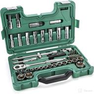 🔧 sata 60-piece 1/2 inch 6-point metric socket set with 72t ratchet - st09007v-02 логотип