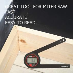 img 3 attached to Get Accurate Miter Cuts With GemRed Digital Miter Saw Protractor MP01