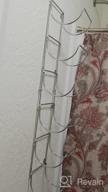 img 1 attached to White Wall Mounted Towel Rack Holder - Sorbus Storage Organizer For Linens review by Dave Goodman