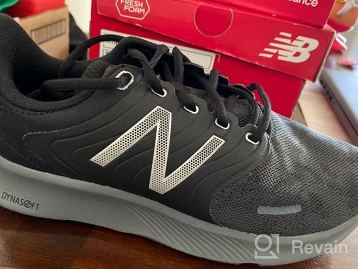 img 1 attached to Black White 🏃 New Balance Running Shoes review by John Caldwell