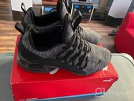 img 1 attached to Men's PUMA AXELION Sneaker: Castlerock Galaxy Black - Shoes & Fashion Sneakers review by John Eaton