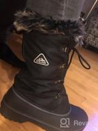 img 1 attached to Stay Cozy With ALEADER Women'S Faux Fur Lined Winter Boots For Cold Weather review by Melanie Jones