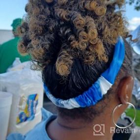 img 5 attached to Afro Puff Ponytail Drawstring с челкой | Высокий пучок для прически для женщин | Kinky Curly Clip-In Extensions для ананасовых причесок (#TBug)