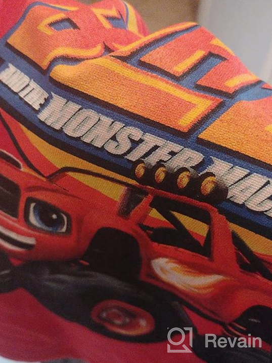 img 1 attached to Nickelodeon's Blaze and the Monster Machines Boys' Short Sleeve T-Shirt: Rev Up Your Style! review by Byron Elliott