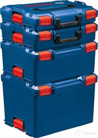 img 3 attached to 🔵 BOSCH L-BOXX-1 4.5 x 14 x 17.5 Stackable Tool Storage Case - Blue