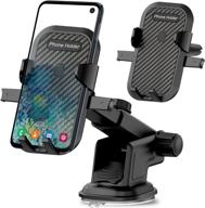 📱 phone mount holder for iphone 12 11 13 pro max mini/se 2020 xs xr x/8 plus, samsung galaxy a13 a12 a42 a52 5g a03s, oneplus 9 8t pro, nissan rogue versa armada kicks - dashboard/windshield/air vent compatible logo