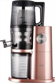 img 4 attached to 🌹 Rose Gold Hurom H-AI-LBB20 H-AI Slow Juicer