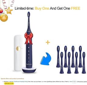 img 1 attached to Safcare Toothbrush Replacement Compatible Electric Oral Care