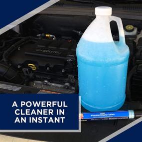 img 1 attached to 💦 303 Automotive Instant Windshield Washer - 3x Cleaning Power - Super Concentrated Tablets - 25 Tablets - Just Add Water for Effective Cleaning