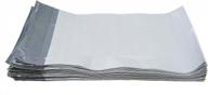 premium matte finish self-sealing poly mailers - pack of 100 non-padded white mailing envelopes by imbaprice logo