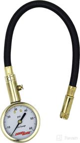 img 4 attached to 🚗 Accu-Gage Straight-Angle Tire Pressure Gauge - 60 PSI Range