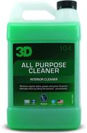 3d all purpose cleaner - refill - 1 gallon - safe for cars, home & office логотип