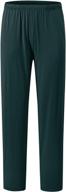 comfortable & practical men's pajama pants with drawstring waist and pockets - jinshi sleepwear collection logo
