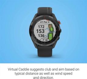 img 1 attached to Garmin Approach S62 Premium GPS Golf Watch Wearable4U All-In-One Bundle Black/Black