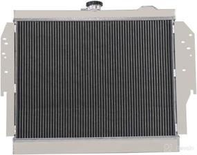 img 2 attached to 🔥 OzCoolingParts 2 Row Core Full Aluminum Radiator for 1979-1993 Dodge Ram Van Truck Ramcharger RD200 D100 D150 D250 D350 W100 W150 W250 W350 - Enhanced Cooling Performance