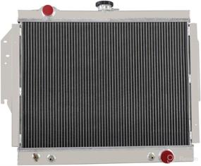 img 3 attached to 🔥 OzCoolingParts 2 Row Core Full Aluminum Radiator for 1979-1993 Dodge Ram Van Truck Ramcharger RD200 D100 D150 D250 D350 W100 W150 W250 W350 - Enhanced Cooling Performance