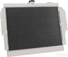 img 1 attached to 🔥 OzCoolingParts 2 Row Core Full Aluminum Radiator for 1979-1993 Dodge Ram Van Truck Ramcharger RD200 D100 D150 D250 D350 W100 W150 W250 W350 - Enhanced Cooling Performance